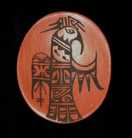 Hopi Polychrome Plate