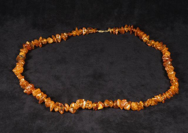 Amber Bead Necklace