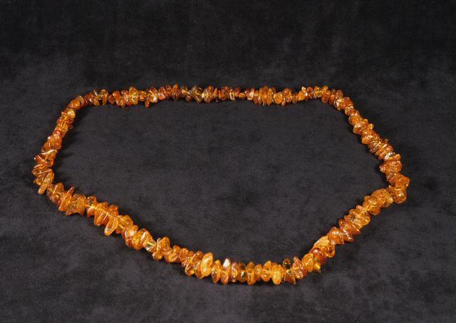 Amber Bead Necklace