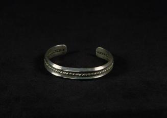 Navajo Silver Cuff Bracelet