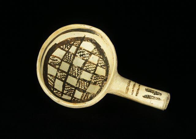 Jeddito Black-on-Yellow Ladle