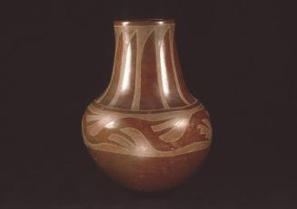 Ohkay Owingeh Redware Vase