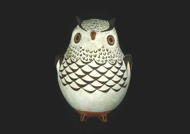 Large Acoma Owl Effigy Figure