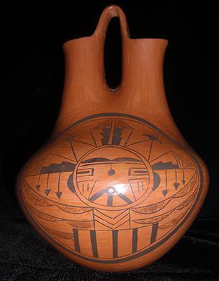 Hopi Polychrome Wedding Vase