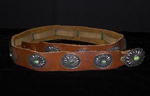 Navajo Woman's Concho Belt