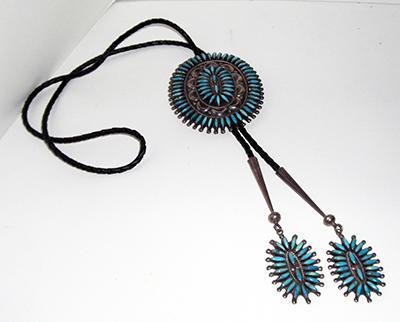 Zuni Bolo Tie