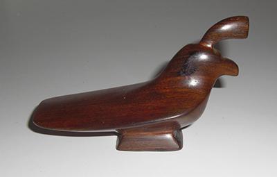 Seri Ironwood Quail Figurine