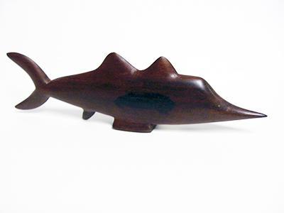 Seri Ironwood Fish Figurine