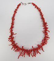 American Indian Branch Coral Necklace