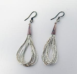 Liquid Silver Earrings