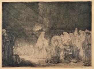 The Presentation in the Temple (oblong print)