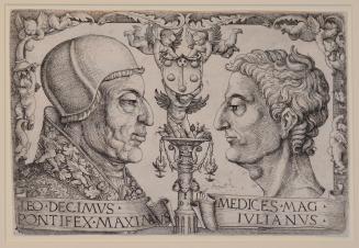 Portrait of Pope Leo X and His Brother Giuliano de Medici