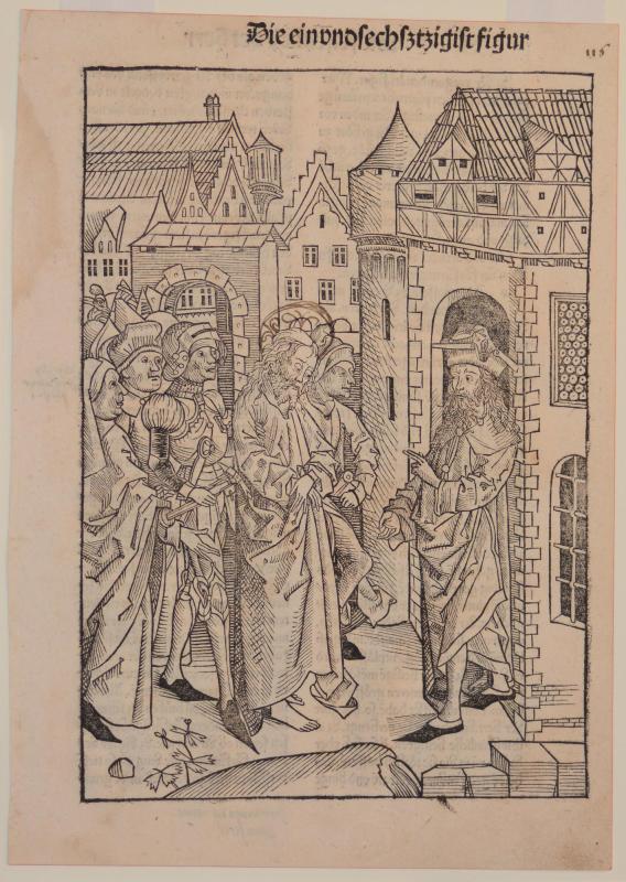 Illustration from Schatzbehalter der wahren Reichtümer des Heils (die einundsechsztzigist Figur)