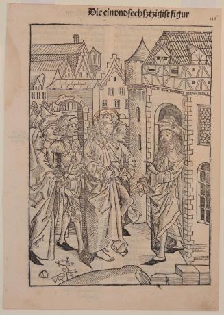 Illustration from Schatzbehalter der wahren Reichtümer des Heils (die einundsechsztzigist Figur)