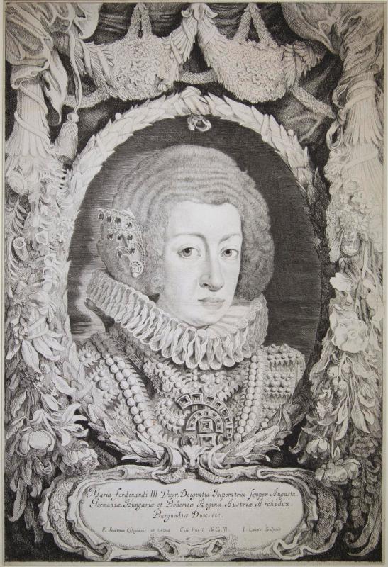 Portrait of Maria Anna of Spain, Wife of Emperor Ferdinand III