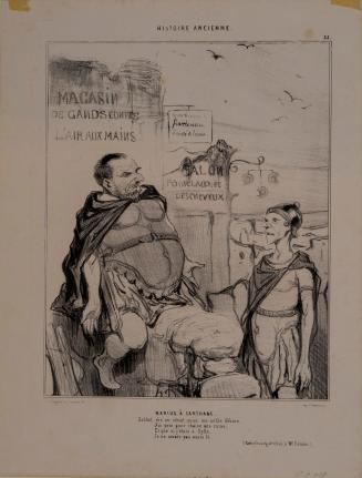 Marius à Carthage, plate 35 from Histoire ancienne