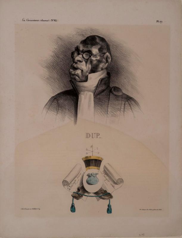 DUP, plate 171 From Célébrités de la Caricature