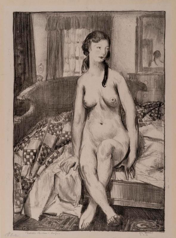 Morning, Nude on Bed, First Stone
