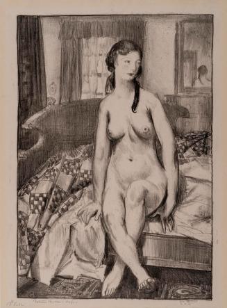 Morning, Nude on Bed, First Stone