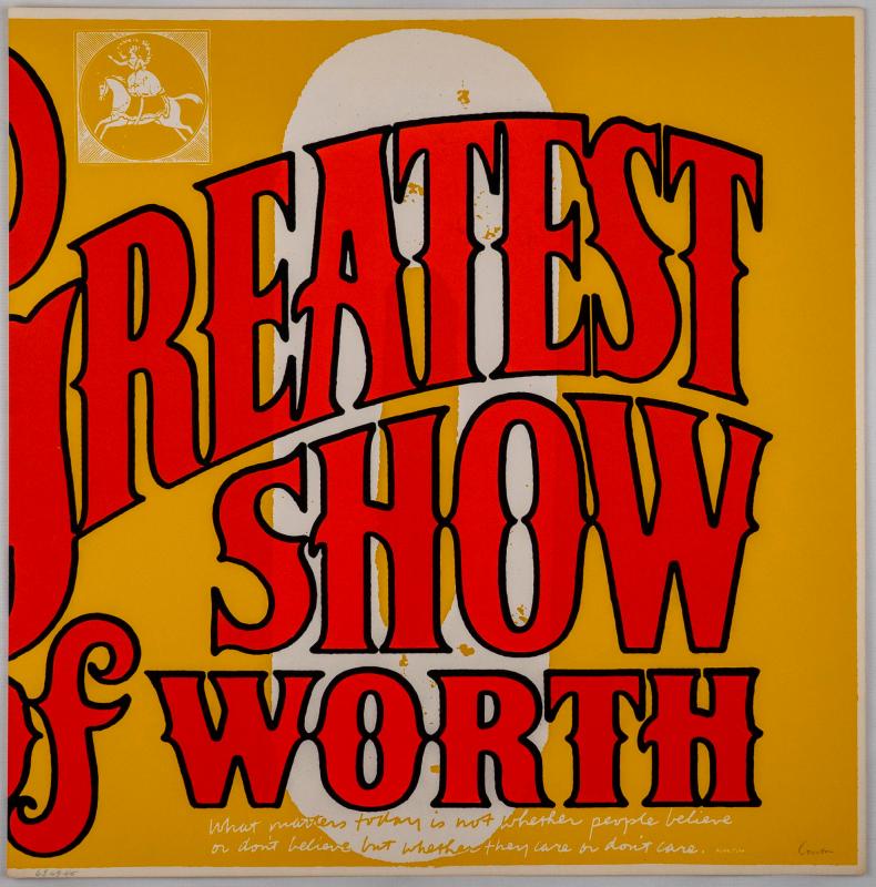 g o greatest show of worth