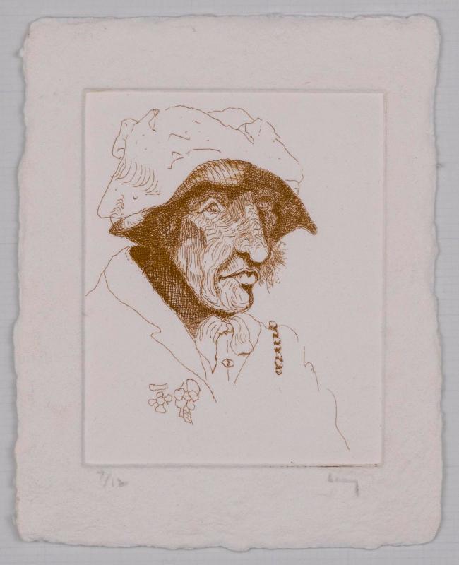 Old Man with a Hat