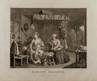 A Harlot's Progress, Plate 3