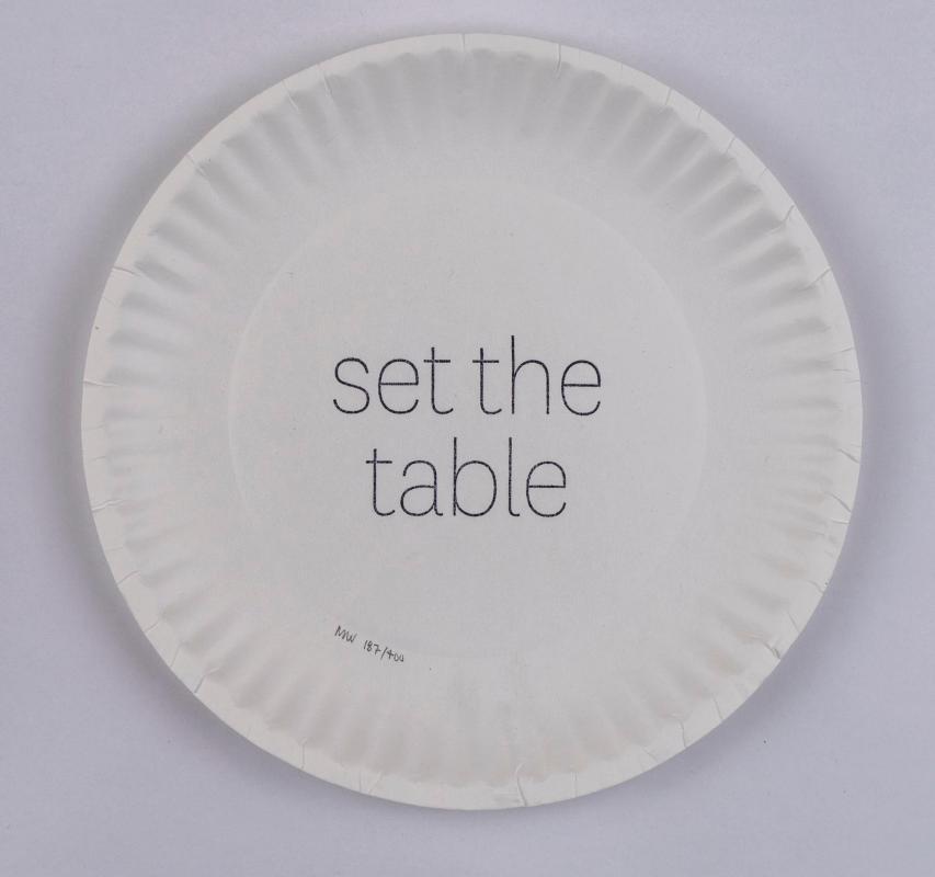 set the table