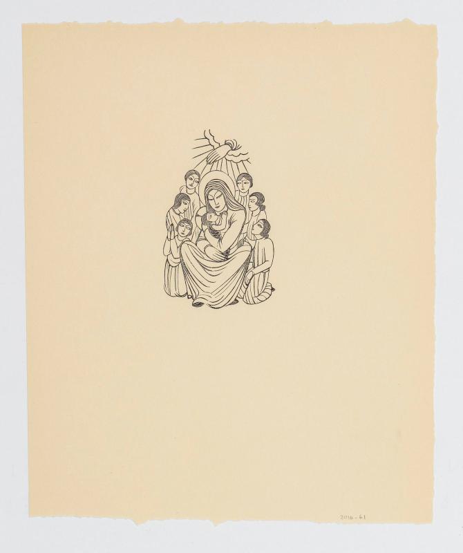 Madonna and Child, with Children