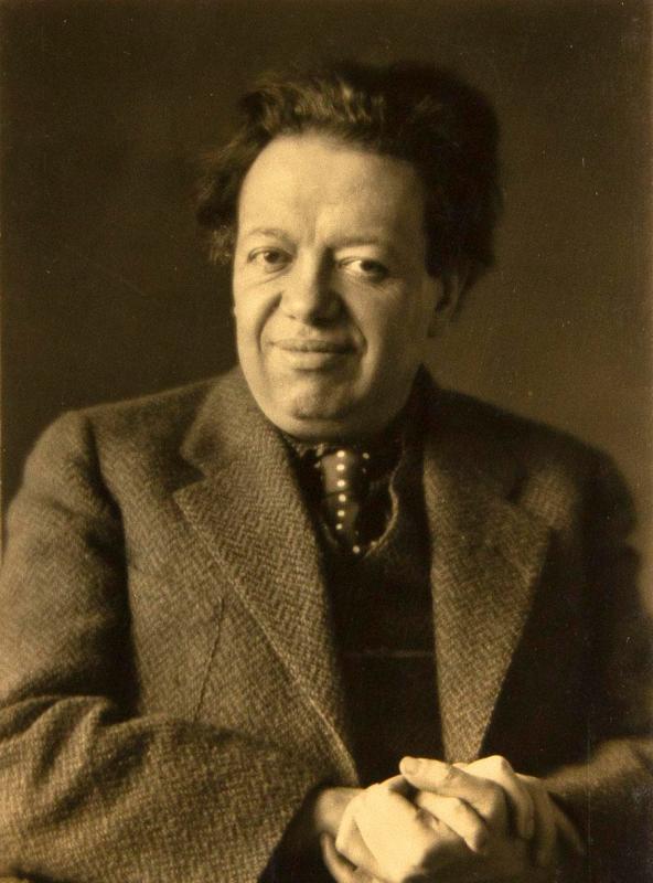 Diego Rivera with Coat