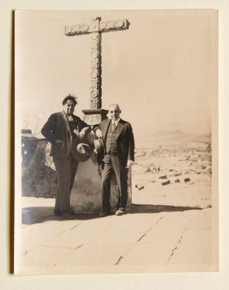 Diego Rivera with Alfred Honigbaum