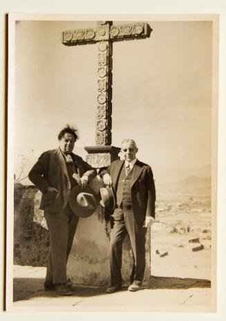 Diego Rivera with Alfred Honigbaum