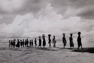 Returning from Market Along Aloma Plateau to Their Village of Yei, Southern Soudan